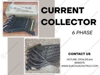 CHỔI QUÉT ĐIỆN CẦU TRỤC 6P