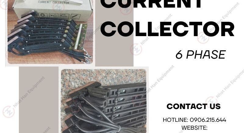 CHỔI QUÉT ĐIỆN CẦU TRỤC 6P