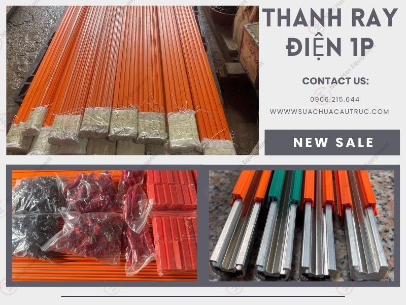 RAY ĐIỆN CẦU TRỤC 1P